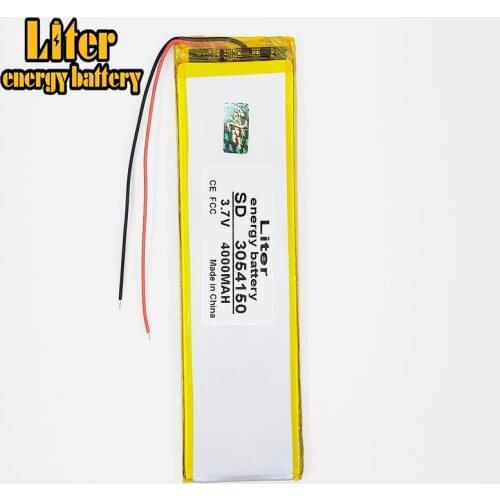 3054150 lithium polymer batteries 3055150 3.7V 4000MAH tablet MID built-in battery