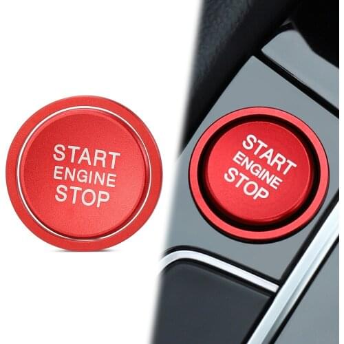 Car Interior Accessories Styling Engine Start Stop Button Ring Case For Volkswagen Golf MK7 CC VW Passat B8 Decorat Covers