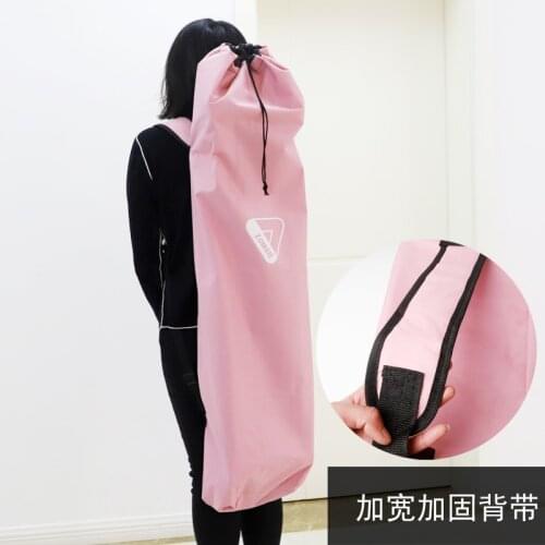 Colorful Waterproof Longboard Skateboard Backpack Dance Board Bag Fish Plate Package for Double Rocker Zombie MIL