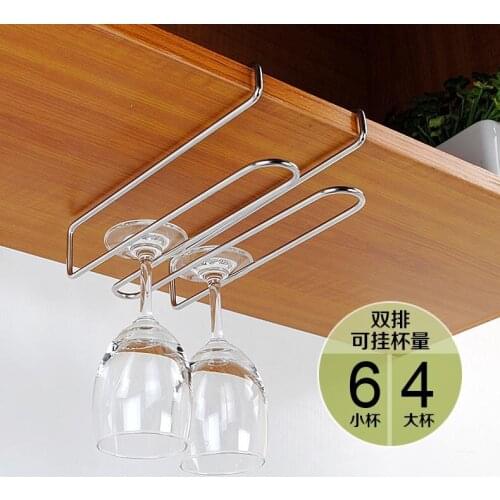 Stainless steel wine beverage holder upside down tall European ideas from nail suspension beverage holder