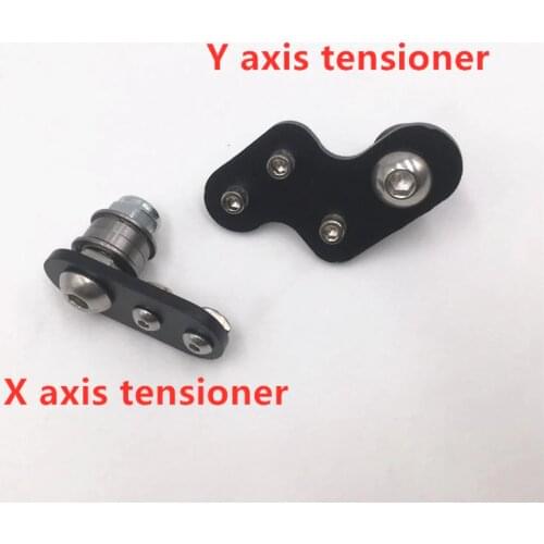 Creality CR-10 ENDER series 3D printer parts aluminum X adjustment block Y Axis belt tensioner kit aluminum alloy 3mm thick