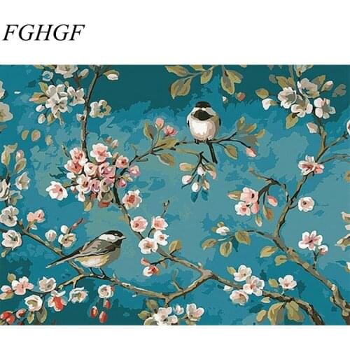 FGHGF Frameless picture wall acrylic painting by numbers abstract drawing diy oil painting by numbers