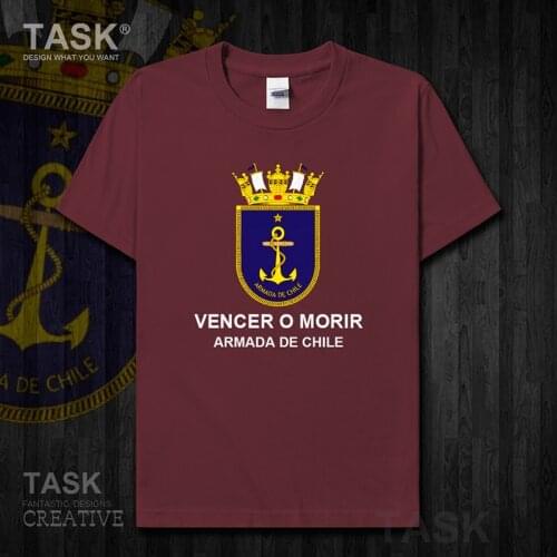 Navy Chile CL CHL Chilean new Tops t-shirt Short sleeve clothes country Army Tactical Military mens t shirt sweatshirt summer 01
