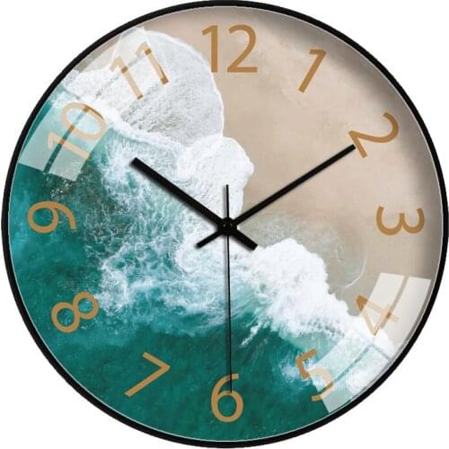 Creative Simple Wall Clock Modern Design Nordic Silent Art Digital Wall Clock Mechanism Living Room Reloj De Pared Home Decor 50