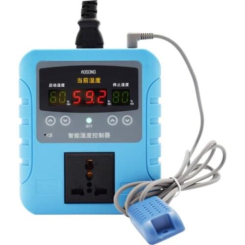 Indoor Temperature Hygrometer Controller Humidity Measuring Instrument High Precision Incubator Switch Add Dehumidification
