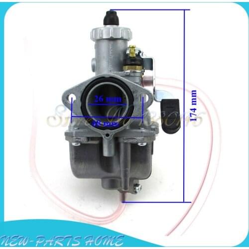 Mikuni Carby VM22 26mm Carburetor For 125cc 140cc Pit Dirt Bike ATV Quad XR50 70 KLX