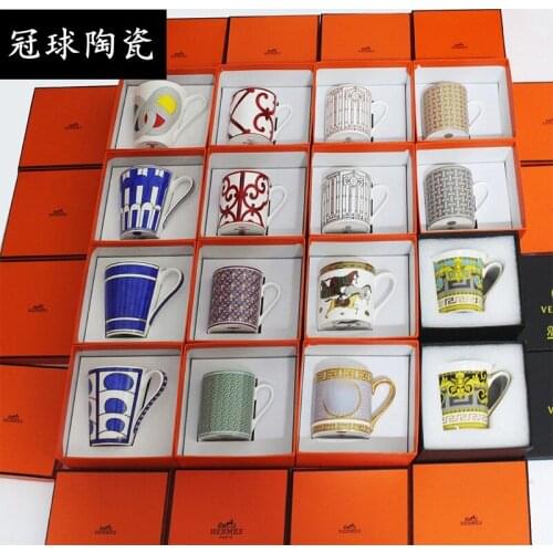 New ceramic hot selling mug, water cup, tea cup, mug meal porcelain, large capacity couple, a pair of cups