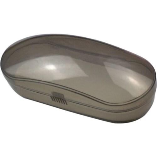 2021 New Portable Clear Transparent Shell Eye Glasses Sunglasses Hard Case Box Protector