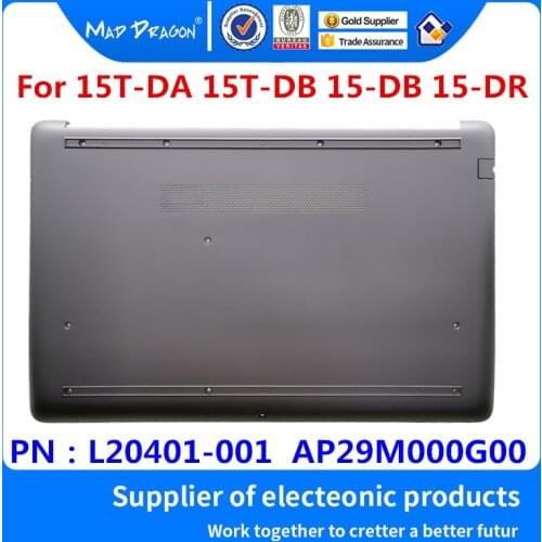 New Original L20401-001 AP29M000G00 For HP 15T-DA 15T-DB 15-DB 15-DR Laptop Bottom Base Bottom Cover Assembly Silver shell