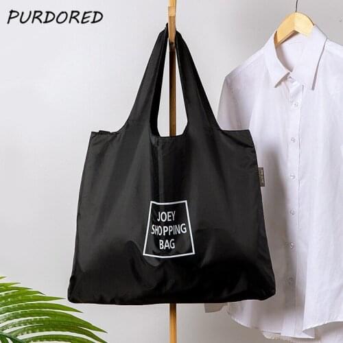 PURDORED Foldable Shopping Bags