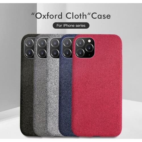 Luxury Plush Fabrics Soft Back Cover For iPhone 11 12 Pro MAX Case Cotton Linen Cloth Phone Cases For iPhone XR XS 8 7 6 6S Plus