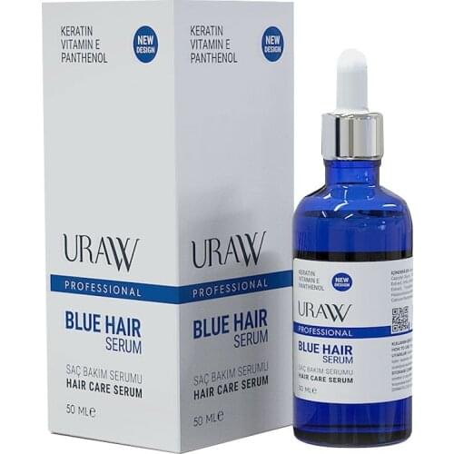URAW BLUE HAIR SERUM (MAVI SERUM) - SAÇ ÇIKARTIR