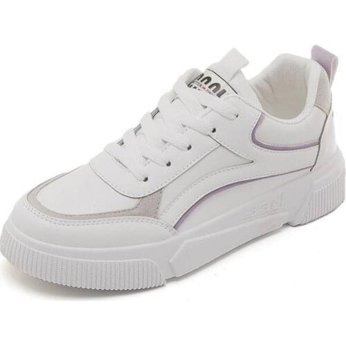 2020 spring womens shoes new wild white shoes fashion running shoes casual shoes sports flat shoes female Korean shoes
