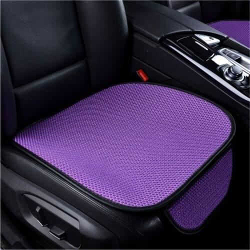 1pcs Ice Silk Anti-skid Car Seat Front Row Single Piece Four Seasons Universal Car Seat Cushion Thin Section