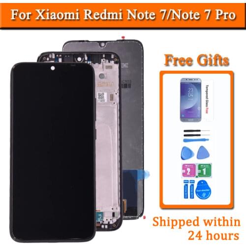 10-Touch Original For Xiaomi Redmi Note 7 LCD With Frame Display Screen Replacement For Redmi Note7 Pro LCD Display Screen