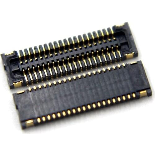 10pcs/lot New LCD FPC Screen Connector For LG Nexus 5 D821 D820 on charging board 40pin 40 pins