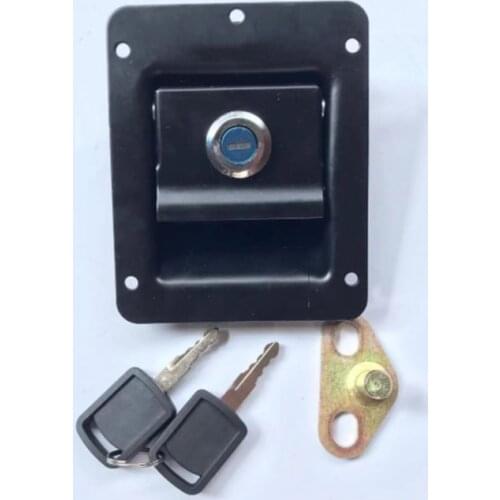 Excavator accessories R150 210 220-5 Side cover lock of excavator Side door lock Side door lock Hydraulic pump door lock