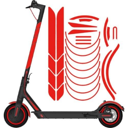 Xiaomi Mijia Scooter Accessories Modified M365 /PRO Adult Universal Reflective Waterproof Foot Pedal Sticker Film