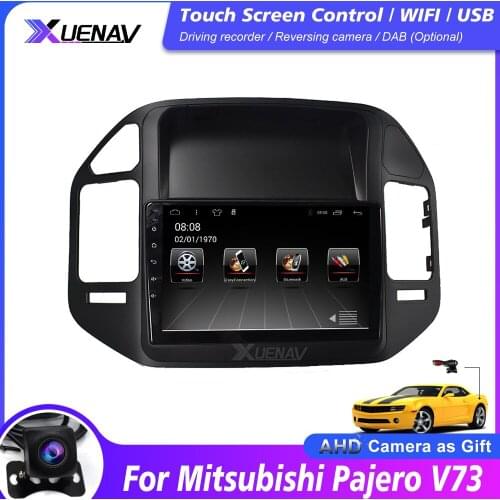 Car Stereo Radio Head Unit GPS Navi for Mitsubishi Pajero V73 2004-2011 Support Rearview Camera for Mitsubishi Pajero V73 car