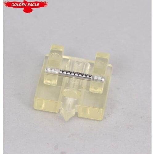Household Sewing Machine Parts Presser Foot For Pfaff 93-042 980-91 / 820474-096 / Invisible Zipper Foot Plastic