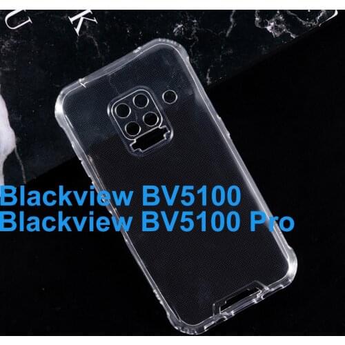 For Blackview BV5100 Pro Case Soft Silicone Protector Back Capa Cover For Blackview BV5100 Bumper Telefone Funda TPU Shell Etui