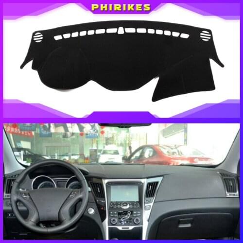 For Hyundai Sonata I45 2009-2014 Capter 2010-2013 Car Dashboard Cover Dashmat Dash Mat Pad Sun Shade Dash Board Cover Carpet