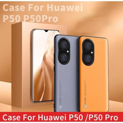 Huawei P50 Phone Case Huawei P50pro Protective Case High-End Simple Drop-Resistant Phone Case