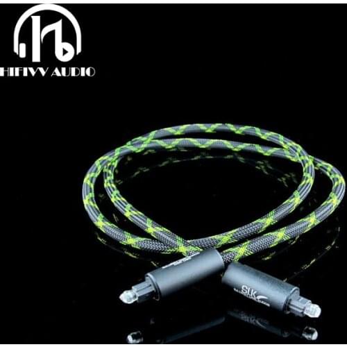 Hifivv audio Optical Fiber Cable hifi hi end cable Audio cable Rocketfish Digital Audio SLK Optical Fiber cable
