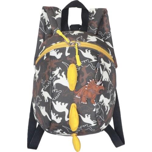 3D Cotton Kids Kindergarten Student School Bags Children Backpack Cartoon Infant Book Bags Dinosaur Book Bags for Girls Boy Baby