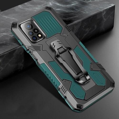 For Xiaomi Mi 10T 5G / 10T Pro 5G / 10T Lite 5G Case Armor Warrior Shockproof PC + TPU Protective Cover