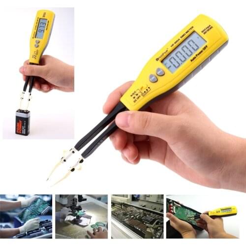 HoldPeak HP-990A SMD Multimeter Resistance Capacitance Tester Meter Component Tester DC Voltage Meter with scan mode function