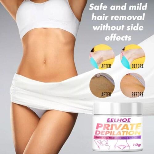 50g Gentle Hair Remover And Growth Inhibitor Facial Canned Removal Cream Beard Bikini Intimate Face Legs Body Armpit Hair Off