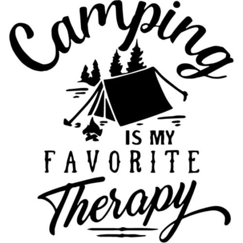 New design creative camping car stickers mural vinyl car stickers waterproof car supplies 3D car styling accessories