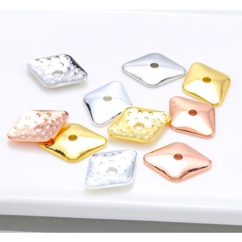 Wholesale 20 pcs pentagon spacer beads end bead diy bracelet for jewelry making design findings accessories necklace