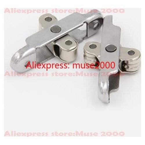 Window rollers pulley Adjustable balance double iron rolling wheel push steel nylon roller glidewheel sheave display cabinet