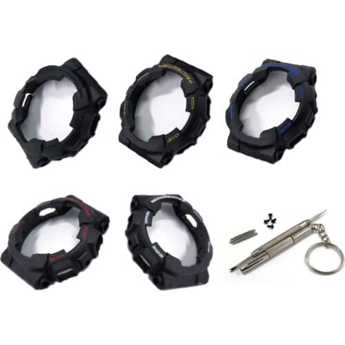 Silica Watch Case For Casio G-shock GA-100 GA110 GA120, GD-100 GD110 GD120, GAX-100 Bezel Frame Protective Watch Accessories