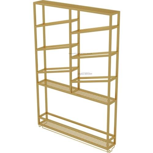 Nordic Red Wine Shelf Wall Shelf Family Living Room Wine Cabinet Wine Glass Shelf Creative Storage Liquor Foreign Wine Display S