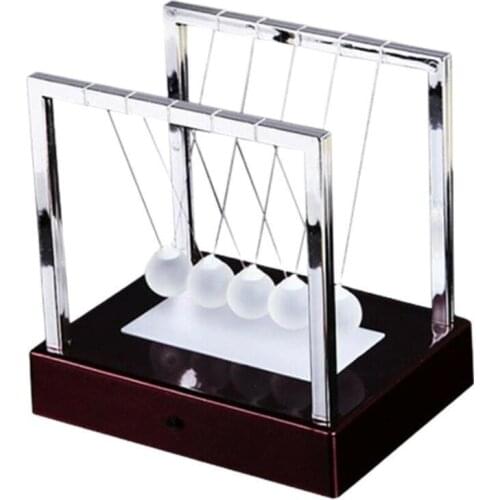 Funny Gadgets Newtons Cradle Led Light Up Kinetic Energy Science Science Novelty Toys Toys Home Gift Toy Office Home Antist J6P4