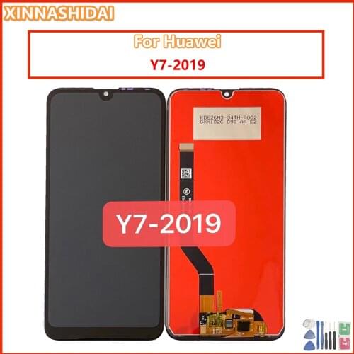 6.26" LCD For Huawei Y7 2019 DUB-LX3 DUB-L23 DUB-LX1 Y7 Prime 2019 LCD Display Touch Screen Digitizer Assembly Replacement