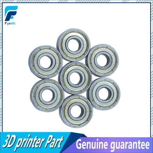 10pcs Double Shielded Miniature High-carbon Steel Single Row 608ZZ ABEC-7 Deep Groove Ball Bearing 8*22*7 8x22x7 mm 608 ZZ
