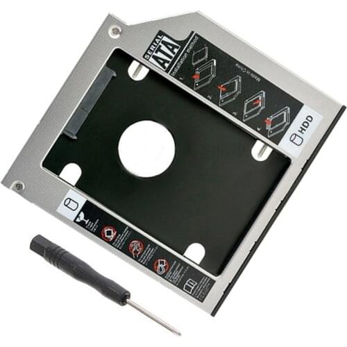 12.7mm SATA 2nd SSD HDD Caddy for Hp Pavilion Dv2000 Dv6000 Hard Disk Drive Caddy