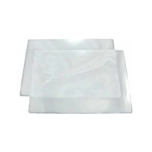 Clear Plastic A4 Document File Cards Holder Case 2 Pcs