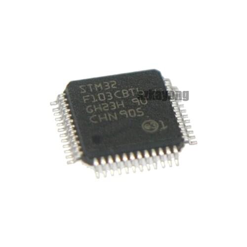 5pcs / lots STM32F103CBT6 LQFP-48 New IC Microcontroller In stock