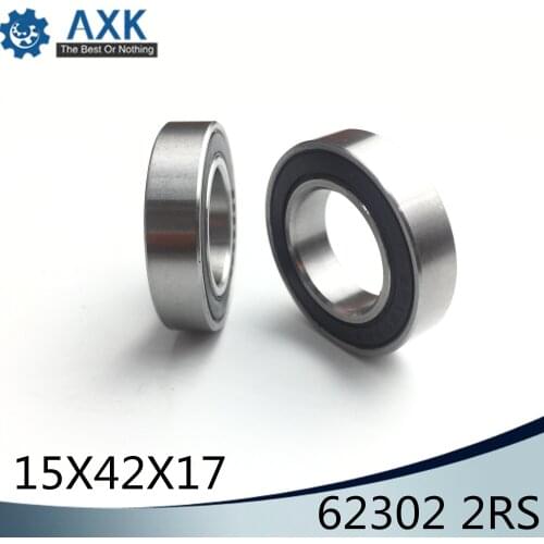 62302 2RS Non-standard Ball Bearings 15*42*17 mm ABEC-1 ( 2 Pcs ) 154217 Bearing