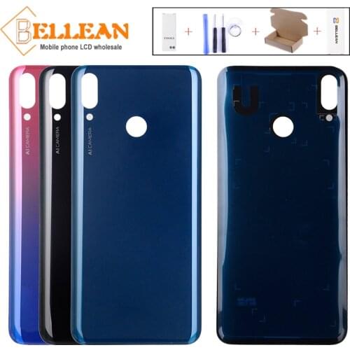 Catteny Enjoy 9 Plus Housing Back Cover For Huawei Y9 2019 Battery Back Cover Glass Panel Rear Cover Housing Door 1Pcs