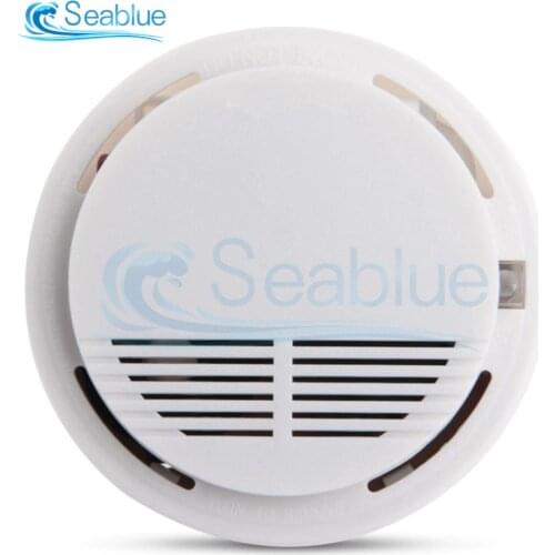 Smoke Detector Fire Alarm Detector Independent Smoke Alarm Sensor For Home Office Security Photoelectric Smoke Alarm