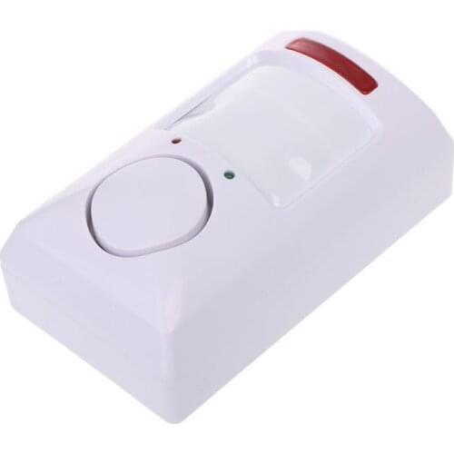 Infrared Electronic Dog Portable 105dB PIR Motion Detector Infrared Anti-theft Motion Detector Home Security Alarm system+2 K92F