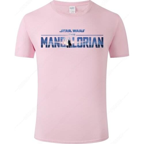 Star Wars The Mandalorian Cool T shirt Men Women Cotton T-shirt Short Sleeve Print Tops Tee Unisex Streetwear Clothing J29