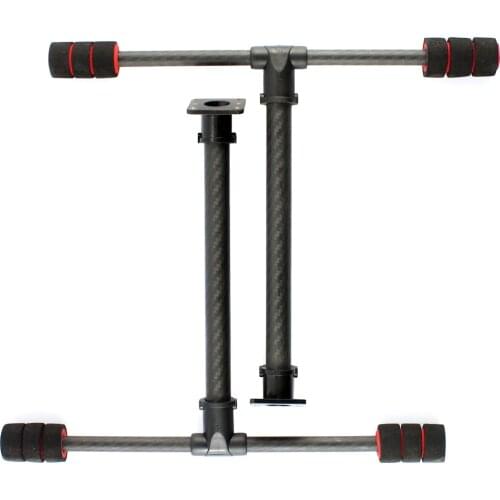 F10812 Carbon Fiber T Type Tall Landing Gear Skid Tripod Quick Install for FPV DIY 700MM RC Quadcopter Drone S550 X650 S680