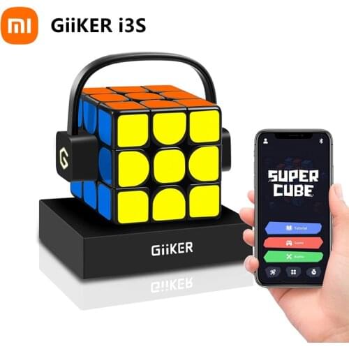Newest Original Xiaomi Giiker i3s AI Intelligent Super Cube Smart Magic Magnetic Bluetooth APP Sync Puzzle Toys update